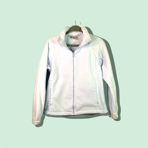 Columbia sportswear Jackets & Blazers - Columbia sportswear women’s light blue zip up jacket size medium